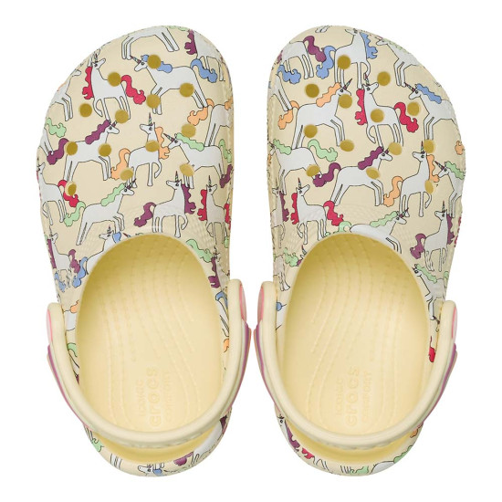 Crocs Toddler Classic Unicorn Graphic Clog
